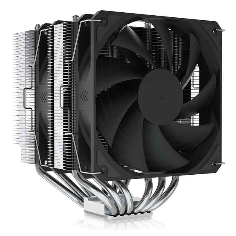 ProArtist 全高156mm ツインタワー型サイドフローCPUクーラー「BASIC6 SE」TDP210W 対応 取り付けドライバー付属6mm径ヒートパイプを6本搭載した、全高156mmのツインタワー型サイドフロークーラーダイレクトタッチ式の従来モデル「BASIC 5S」をアップデートし、銅製ベースプレートを採用120mmデュアルファン仕様、非RGB（発光しない）タイプのPWMファンTDP210W 対応ヒートシンクのオフセット設計により、メモリとの干渉を軽減