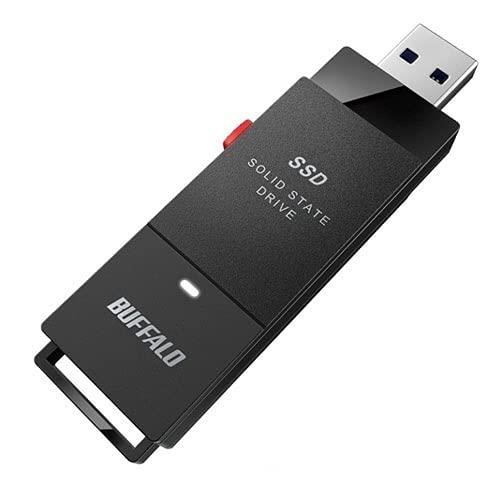 バッファロー SSD-PUT250U3-BKC USB3.2(Gen1) ポータブルSSD 250GB スティック型4981254060940