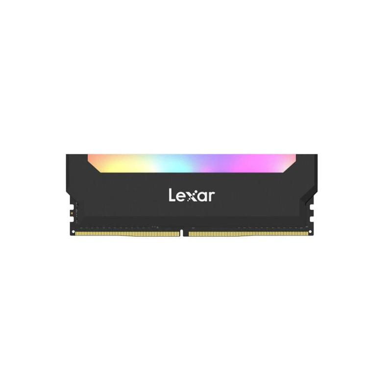 Lexar Kit Barrettes mémoire 16Go (2x8Go) DIMM DDR4 Hades RGB PC4-28800 (3600 Mhz) (Noir)LD4BU008G-R3600GDLH