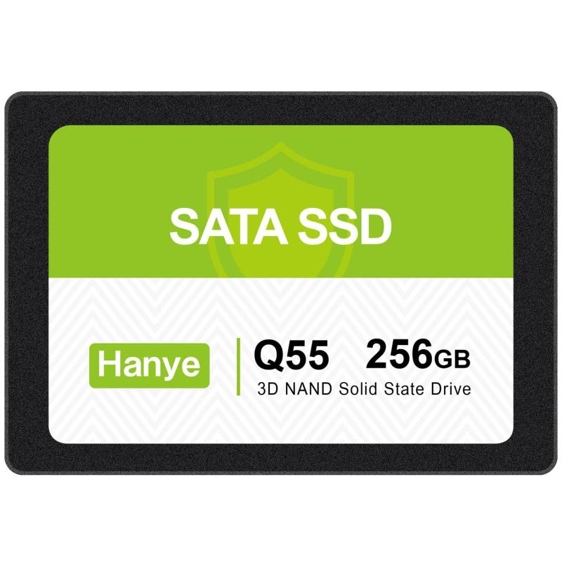 Hanye 内蔵型SSD 2.5インチ 7mm SATAIII 6Gb/s 3D NAND採用 アルミ製筐体 正規品 国内3年