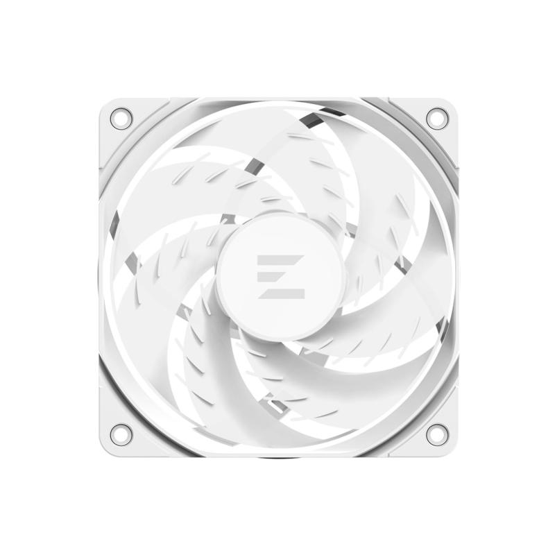 ZALMAN ZM-AF120R ARGB WHITE 120mm PCケースファン ホワイト FN2443FN2443 日本正規製品 1年リバースブレードデザインを採用しており、ファンの背面が見えないシームレスな統合デザインを提供しながら、気流の逆転を可能にします。特別に設計されたリング型ファンはシャークフィンブレードを採用しており、気流への抵抗や動作音を最小限に抑えます。前面と背面にはファンの動作中に発生する振動を最小限に抑えるため、合計8個の振動防止ゴムパッドが装備されています。