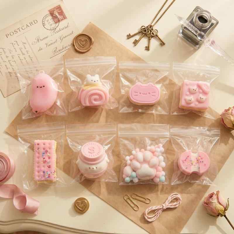 AuraSleeve めろジョイ スクイーズ玩具 8個セット スイカ 可愛い ぷにぷに 水感 ゼリー おもちゃ ストレス解消 減圧グッズ 触感いい 無害 面白い プレゼント boardermkt-10050564 ボーダーマーケット サンプル画像3