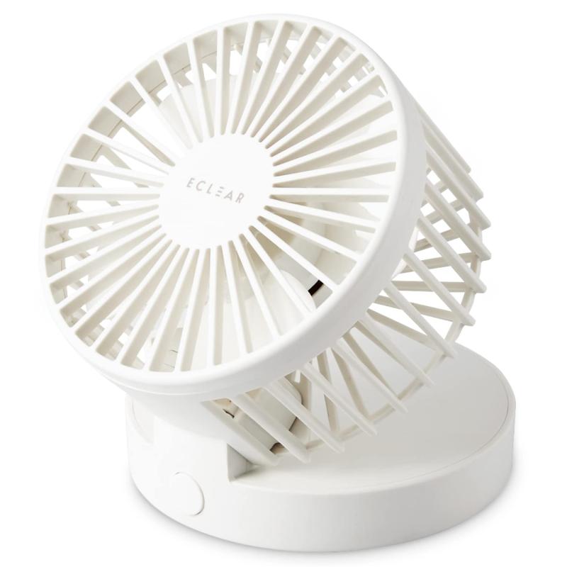 エレコム USB扇風機 エクリア flow flow 卓上 角度調整 折り畳み コンパクト 風量4段階 FAN-U221シリーズ