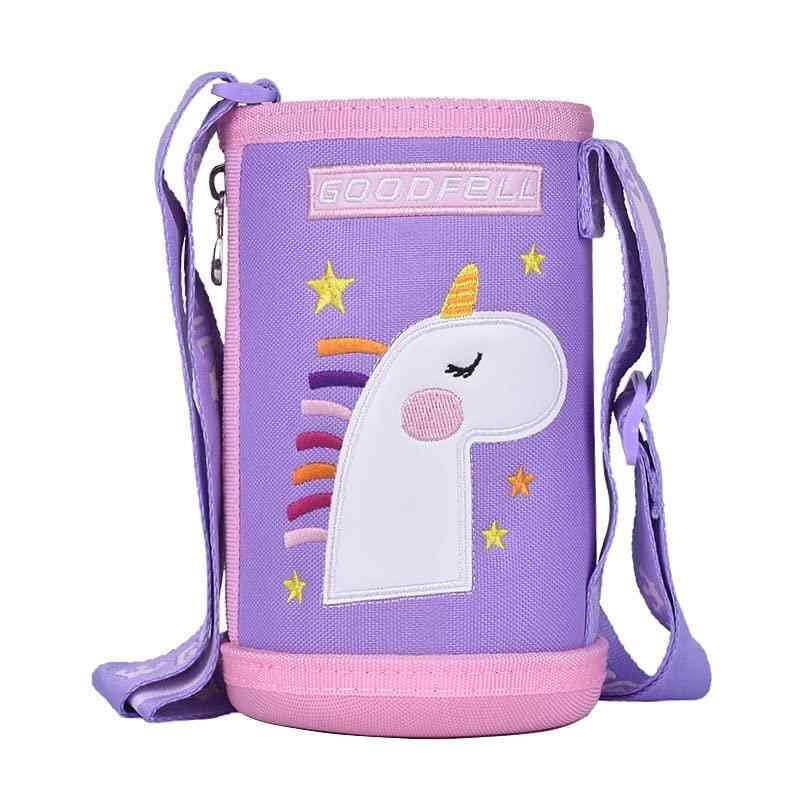 [§SEYIXU] 水筒カバー キッズ ボトルカバー 水筒バッグ 子供用 ショルダー 肩掛け 水筒ケース ウォーターボトルバッグ 動物柄 ポーチ付 調節可能 男の子 女の子 運動会 保育園 小学校 通園 通【サイズ】外径約9cm、内径高さ約8.5cm、 高さ約15.5cm、ショルダーストラップ長さ：約55cm-100cm、材質：オックスフォード生地、裏地は水や汚れに強いラミネート生地&amp;撥水生地を採用しています。直径約8.5cm以下の水筒が収納可能。【子供に人気の動物柄の水筒】子供が好きな可愛い水筒ケースです。ボーチには小さな手でもしっかり持ちやすいハンドストラップ付き。可愛いファスナーポケットも付いています。小銭、鍵などの小物を入れておけるので便利です。【可愛いポーチ付き】小銭入れポーチ付きサイドジップデザインなので、簡単に取り外して洗うことができます。厚みのある底面はしっかりとした縫製で壊れにくい。【調節可能なストラップ】ショルダーベルトは、長さの調節が結ぶ位置によって調節可能です。本体からベルトの取り外しも可能です。幼稚園から小学校までの肩掛けにもピッタリ斜め掛け、手で持つこともOK持ち運びはとっても便利です。【用途】かわいい雑貨として入学祝いなどのお祝い用プレゼントに最適です。ベビーギフトやキッズギフトとして贈り物としても喜ばれます。入学準備、入園準備にも最適。かわいいお弁当箱とも相性抜群です。