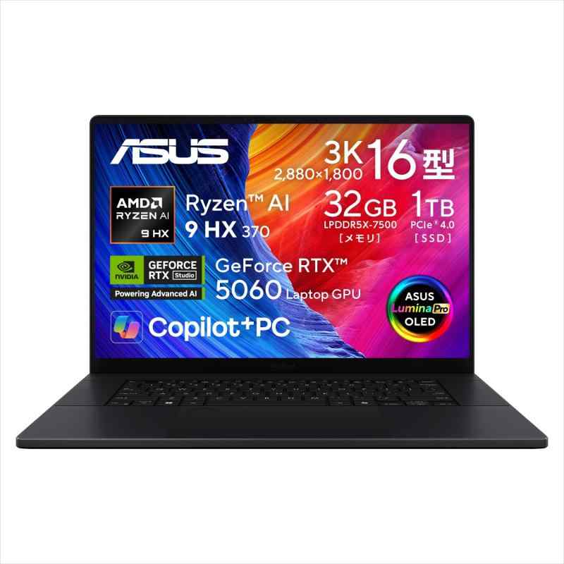 ASUS ノートパソコン ProArt P16 H7606W