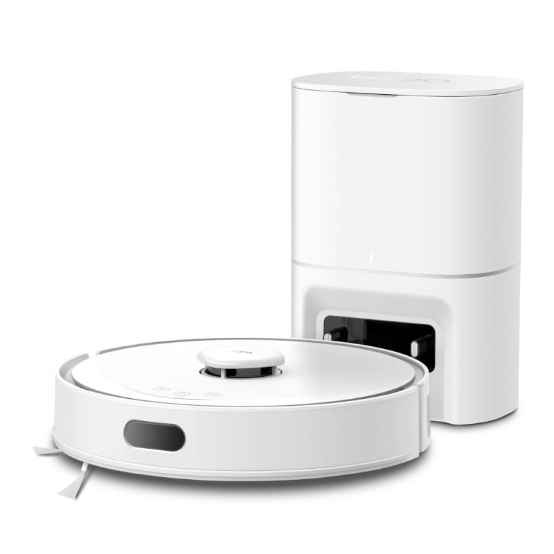 Tapo ロボット掃除機 amp 自動ゴミ収集機 先進 LiDARとIMUを組み合わせたナビ搭載 水拭き用 超強吸引 水拭き 段差 複数 マッピング 効率掃除 自動充電 カーペット…