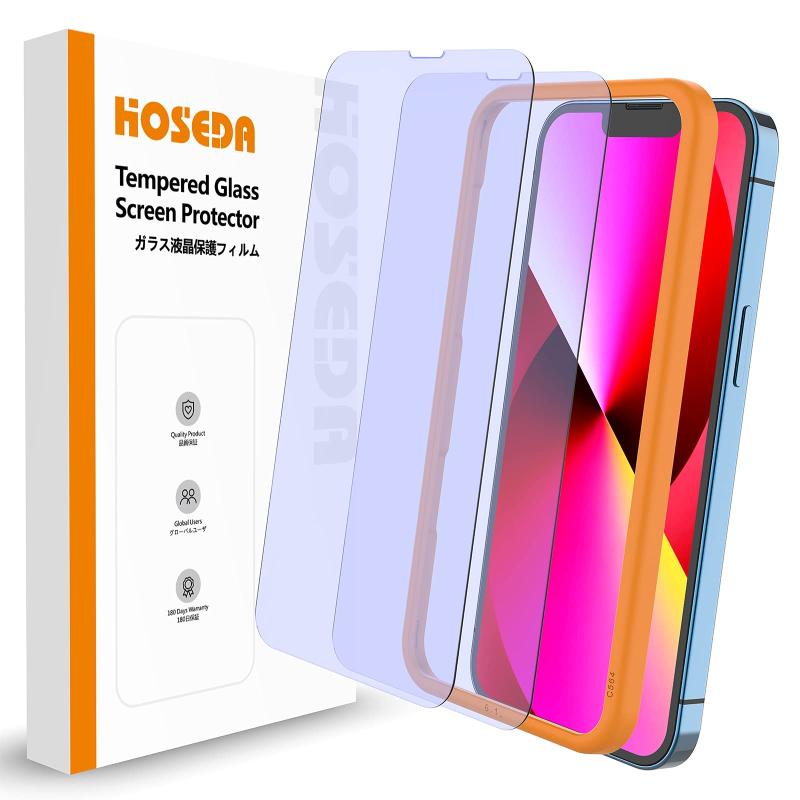 【ブルーライトカット】iPhone ガラスフィルム