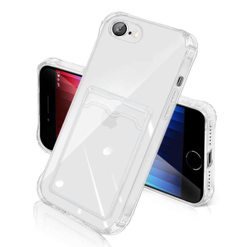 SIGAILOI iPhone IC カード収納 スマホケース 衝撃吸収 耐衝撃 TPU クリア ソフトケース 指紋防止/滑り止め黄変防止 カメラ保護 カバー おしゃれ 携帯 薄型軽量 アイホン 6.1インチ用(透明) boardermkt-10054710 ボーダーマーケット パッケージ画像