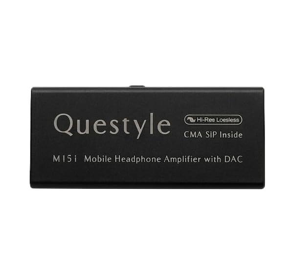 Questyle M15i ポータブルアンプ ヘッドホンアンプ [MFi認証] ポータブルUSB DACアンプ 4.4mmと3.5mm PCM 768kHz/DSD512 ロスレス対応⚫︎対応OS：iOS（MFi認証）、HarmonyOS、Android 5.1以降、macOS、Windows 10（Ver.18.3以降） ⚫︎出力端子：3.5mmアンバランス（TRS）、4.4mmバランス（TRRS） ⚫︎DACチップ：ESS製フラッグシップUSB DAC ⚫︎アンプ構成：4基のカレントモードSiPアンプモジュール ⚫︎ゲイン切替：側面スイッチによる手動調整（LOW/HIGH） ⚫︎接続端子：USB Type-C（iPhone使用時は別売LTC02ケーブル必要） ⚫︎ 備考：一部Android機種ではOTG機能の有効化が必要
