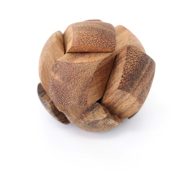 トモ・コーポレーション 「ウッドパズル ボール」 木製　パズル 正規輸入品 Tomo Corporation wood puzzle ball インテリア