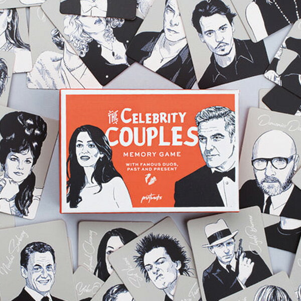 売り切り価格〈メモリ・ゲーム 神経衰弱 セレブリティ・カップル〉PRINRWORKS プリントワークスモダニティ ボードゲーム メモリーゲーム