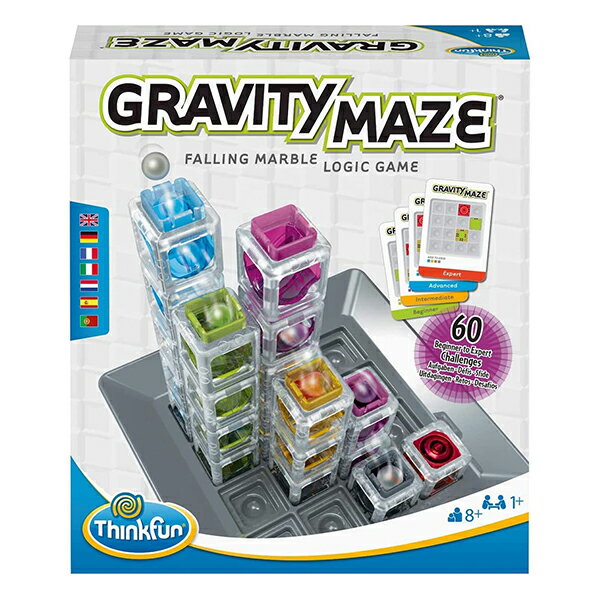 ThinkFun 「グラビティ メイズ」 ボードゲーム 日本語説明書付 正規輸入品シンクファン Gravity Maze テーブルゲーム 大人 子供