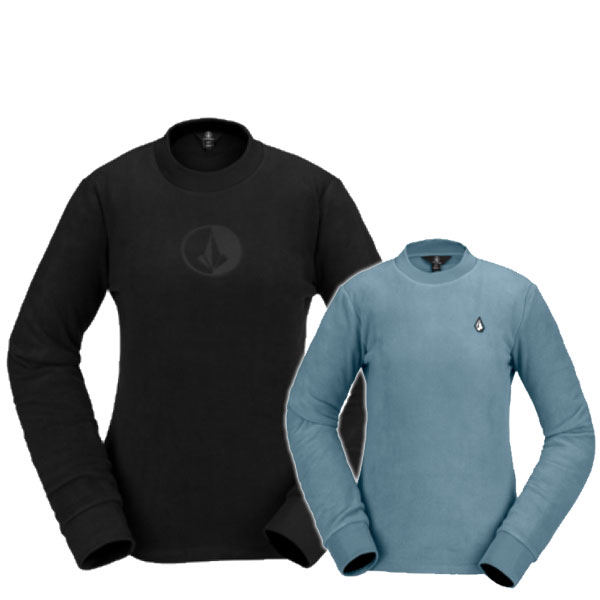 即出荷 22-23 VOLCOM/ボルコム POLAR FLEECE crew レディース セカンドレイヤー フリース スノーボードウェア 2023 型落ち