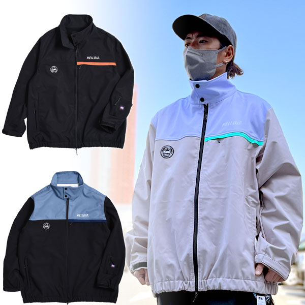 23-24 HELLOID/へロイド SOFTSHELL STAND COLLAR JACKET ソフトシェルスタンドカラージャケット メンズ レディース 防水ジャケット スノーボードウェア スノーウェアー 2024