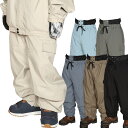 23-24 SCAPE/エスケープ BAGGY PANTS バギーパンツ メンズ レディース 防水パンツ スノーボードウェア スノーウェアー 2024