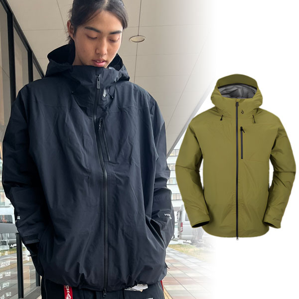 23-24 VOLCOM/ボルコム ARTHUR GORE PROSHELL jacket メンズ レディース 防水ゴアテックスジャケット スノーボードウェア スノーウェアー 2024