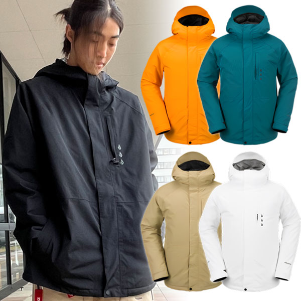 23-24 VOLCOM/ボルコム DUA INS GORE jacket メンズ レディース 防水ゴアテックスジャケット スノーボードウェア スノーウェアー 2024