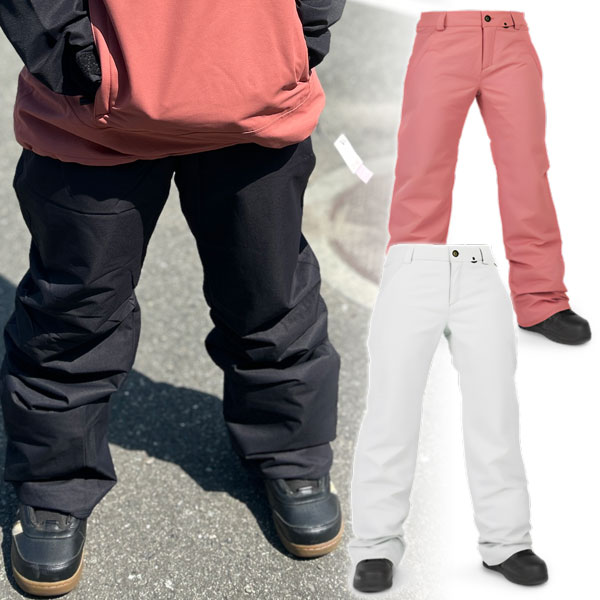 VOLCOM【FROCHICKIE INS pant】 コメント V-Science 2-Layer 10K防水とテープドシームを採用したFrochickieウィメンズ中綿入りスノーボードパンツは、山でのパフォーマンスにおいて新人ではありません。透湿性に優れたストリートウェア風のチノフィットは、カービングからアフターサーフまで、保温性とプロテクションを提供します。 VOLCOMはブランドとして、商品としてのカッコよさはもちろん、マウンテンブランドにも引けを取らない機能の良さ、また製造するにあたり環境問題や労働問題など多くの改善努力を行い社会的に認められた横乗りでも数少ないブランドです。 ※こちらはパンツのみの販売となり、上下セット販売ではございませんのでご注意ください。 ※掲載写真の色合いは、PCモニター環境や撮影時の光環境により実物と若干違う可能性もございますのでご了承ください。 サイズ感や生地感などご不明点ございましたらお気軽にお問い合わせください。 　 ▲ご予約方法、お支払方法はこちらをチェック!!▲ ▲No.1のおすすめアウターウェアブランドVOLCOM▲ 交換について ウエアのメンテナンス インソール＆ソックス 防寒・日焼け対策に！ メーカー希望小売価格はメーカーカタログに基づいて掲載しています。レビュー内容に関して：ブランド名VOLCOM ブランド名カナボルコム モデル名FROCHICKIE INS pant モデル名カナ 商品スノーボード レディース ウエア パンツ 年式2023-2024 対象レディース キーワードスノボウェアー 防水パンツ カラー展開ブラック/黒 グリーン/緑 ピンク ※モデルによっては装備してない機能もございます。