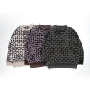 24-25 NOMADIK/ノマディック JACQUARD sweater メンズ レディース セカンドレイヤー スノーボードアパレル スノーウェアー 2025
