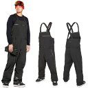 24-25 VOLCOM/ボルコム 3L GORE-TEX BIB overhauler メンズ レディース 防水ビブパンツ ゴアテックススノーボードウェア ス...
