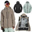 24-25 VOLCOM/ボルコム GUCH STRETCH GORE-TEX jacket メンズ レディース 防水ジャケット ゴアテックススノーボードウェア...