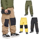 24-25 VOLCOM/ボルコム LONGO GORE-TEX pant メンズ レディース 防水パンツ ゴアテックススノーボードウェア スノーウェアー 20...