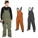 24-25 VOLCOM/ボルコム V.CO SPARTA BIB overall メンズ レディース 防水ビブパンツ スノーボードウェア スノーウェアー 20...