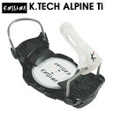 25-26 KESSLER ケスラー K.Tech Alpin Titanium チタニウム F2OEM バインディング メンズ レディース スノーボード 2026 予約商品