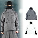 25-26 BEYOND MEDALS/ビヨンドメダルズ CARGO jacket 2L 着用説明動画 メンズ レディース 防水ジャケット スノーボードウェア ...