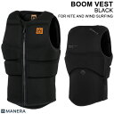 MANERA BOOM VEST BLACK マネラ ブーム ベ