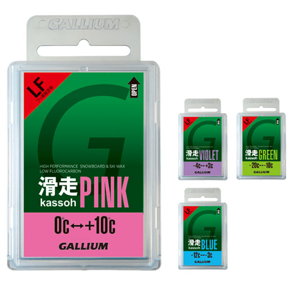 商品説明 温度帯 ・GREEN：-20℃⇔-10℃ ・BLUE：-12℃⇔-3℃ ・VIOLET：-4℃⇔+3℃ ・PINK：0℃⇔+10℃ 内容量 ・滑走 WAX (50g) 注意 商品内容は仕様変更の場合がございます。その場合はパッケージやカラー、素材、内容物が異なる可能性もございますので、しっかりご確認下さい。 ▲世界が認めたMADE IN JAPANGALLIUM▲ ▲多彩な品揃え!!ボードラインナップはここをクリック▲ ▲多数ブランド、モデルを取り扱い中！！▲ブランド名GALLIUM ブランド名カナガリウム モデル名 滑走 TOP WAX モデル名カナ 商品スノーボード ワックス メンテナンス 年式型番GREEN(SW2123) BLUE(SW2124)VIOLET(SW2125) PINK(SW2126)カラー展開対象キーワード