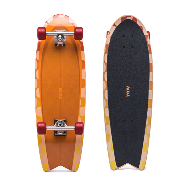 取り寄せ商品 2023 YOW/ヤウ SKATE LA COSTA ラ・コスタ 30inc クルーザー サーフスケート ロングスケートボード ロングボード スケボー オフトレ
