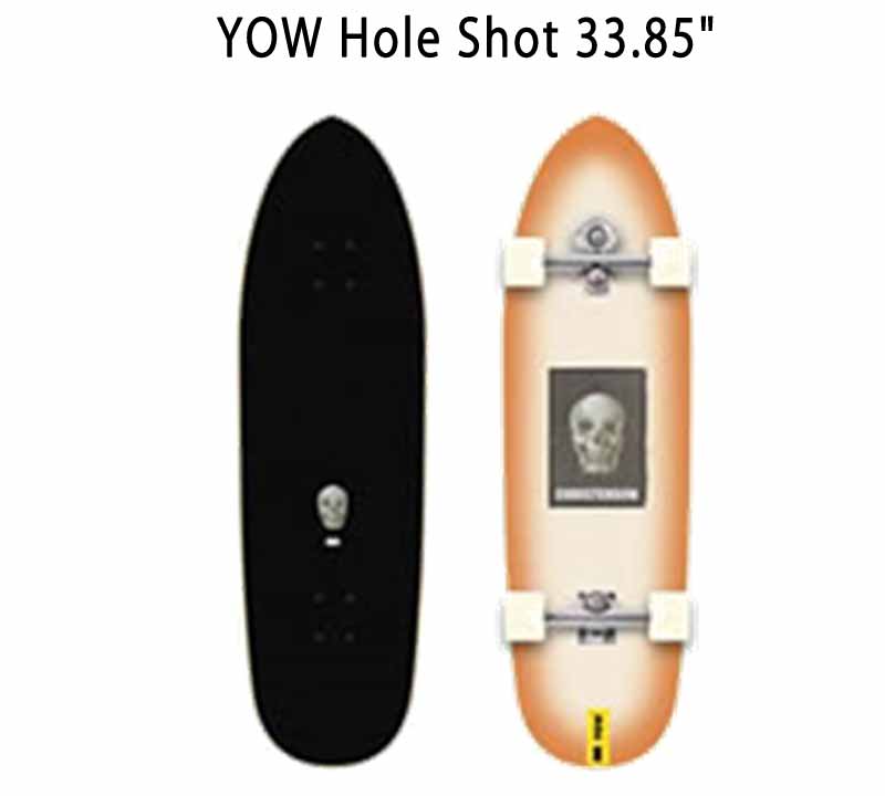 即出荷 YOW/ヤウ SKATE HOLE SHOT ホールショット CHRISTENSON 33.85inc サーフスケート ロングスケートボード ロングボード スケボー オフトレ 2