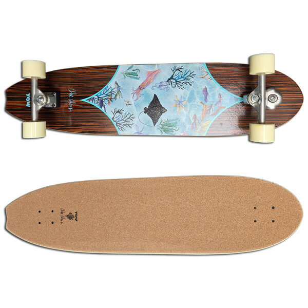 2025 YOW SKATE CALMON 41インチ ヤウ カルモン Chloe Calmon Clara Calmon クロエカルモン クララカルモン サーフスケート ロングスケートボード ロングボード スケボー オフトレ サーフィン スノーボード
