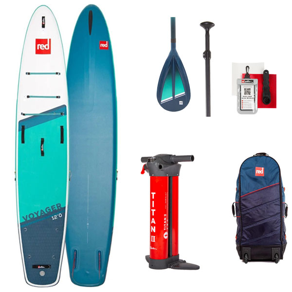 【セット】2022 RED PADDLE 12’0 VOYAGER PADDLE BOARD / レッドパドル ボイジャー SUP インフレータブル パドルボード サップ 特典パドル