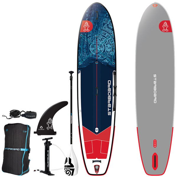 【セット】TUFSKINパドル特典セット 2025 STARBOARD I GO TIKINE WAVE DELUXE SINGLE CHAMBER 11'2 X 31 / スターボード デラックス ティキーネウェイブ シングルチャンバー インフレータブル パドルボード サップ SUP DSC