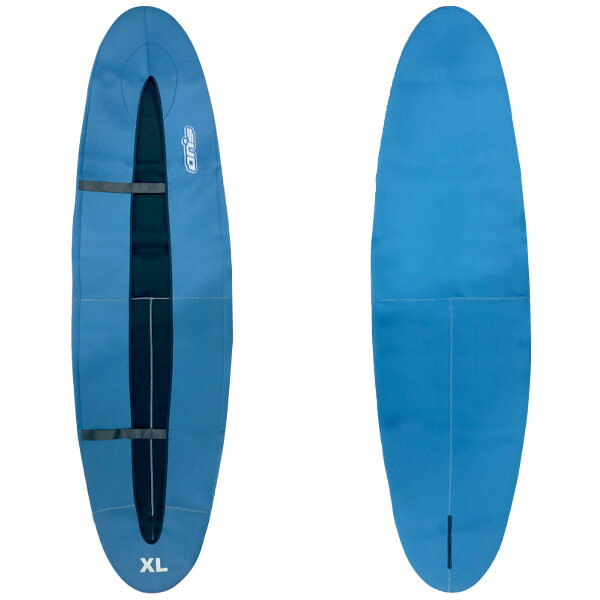 スタンドアップパドルボード ボードカバー ON's SUP BOARD COVER XLサイズ 商品名 ON's SUP BOARD COVER サイズ 【XLサイズ】 約235cm x 約65cm ※100L〜（平置き外寸） 特徴 ON'sのボードカバーは、3mmのネオプレーン素材でボトムとレイルを保護し、さまざまなサイズ、形状に幅広く対応。 更にボードをかさばらせる事なく、車内・艇庫に保管できるアイテム。 (注)伸びる素材なのでサイズに余裕がありますが、ボリューム、長さは目安ですので、ご確認のうえご購入ください。 ご注意ください ※ロゴ、ボードケースのカラーが変更になる場合がございますので予めご了承ください。 ＜SUP SURFボードケースの運送及び取り扱いに関する注意点＞ 在庫について 最新の在庫情報を記載致しておりますが、日々在庫が変動しています為、ご注文頂きましても在庫がない場合がございます。ご理解、ご了承何卒お願いいたします。 送料について 離島の場合は、別途追加料金が発生いたします。 ご注文後に送料を修正させていただきます。 発送について 出荷に関しまして 別倉庫より出荷の場合がございますので、お支払い方法が銀行振り込みの方、また、土日の受注処理対応の方は即日出荷できない場合がございますので 予めご了承くださいませ。 ※大型商品の為即日出荷できない場合がございますので予めご了承くださいませ。 メーカー希望小売価格はメーカーカタログに基づいて掲載しています。 【レビュー内容に関して】 2021.5月より商品が継続モデルの場合、順次商品ページを更新させて頂いております。 デザイン、仕様など、過去のレビュー投稿内容が御座いますのでご注意下さい。ブランド名ON's ブランド名カナオンズ モデル名SUP BOARD COVER XL モデル名カナサップ ボードカバー XL 商品ボードカバー 年式型番Q500104 カラー展開BLUE 対象キーワードサップ SUP