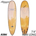 西濃運輸営業所止め サーフボード ミニロング サーフィン アドバンス / ADVANCED 7'4 EPS/BAMBOO A27 送料無料