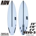 西濃運輸営業所止め サーフボード ショートボード サーフィン アドバンス ADVANCED REVO-3 STABLE 5'8 5'10 6'0 A59N A6...