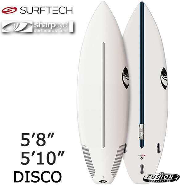 取り寄せ商品 SHARPEYE DISCO SURFTECH / シャープアイ ディスコ サーフテック サーフボード ショートボード サーフィン 西濃運輸営業所止め 送料無料 1