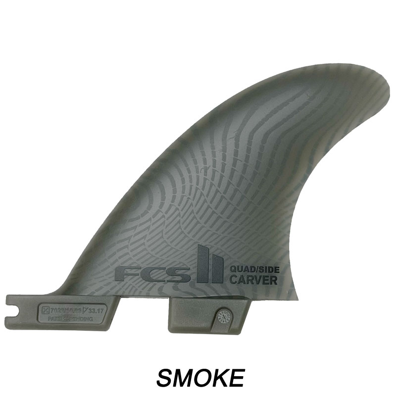 FCS2 CARVER NEO GLASS NG QUAD REAR SIDE BYTES FIN / FCSII エフシーエス2 カー...