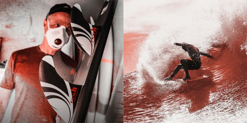FCS2 SE SHARPEYE PC CARBON THRUSTER TRI FINS / エフシーエス2 シャープアイ カ...