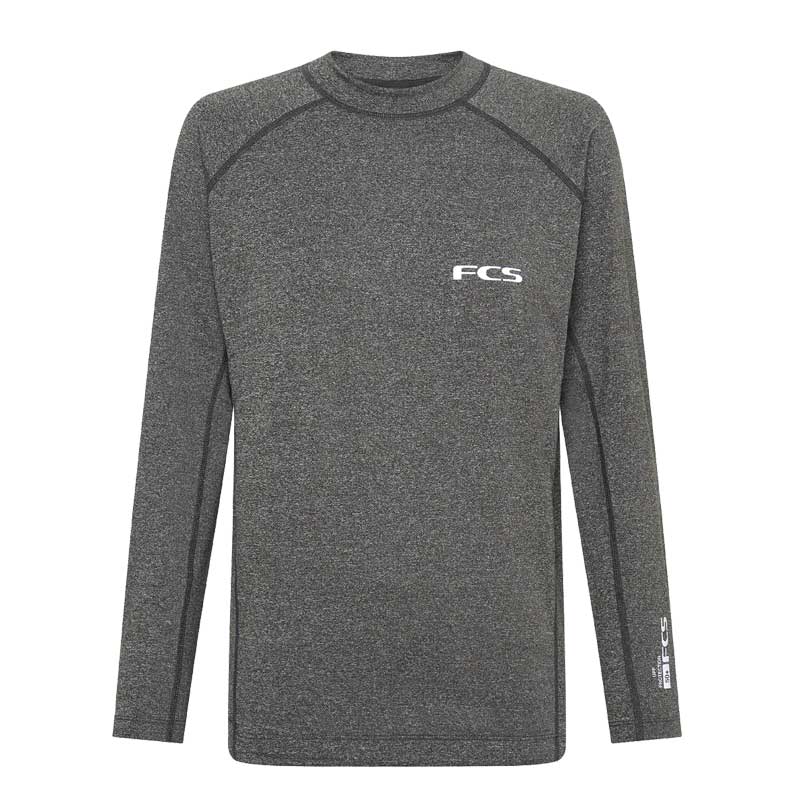 FCS ESSENTIAL LONG SLEEVE RASH VEST / エフシーエス エッセンシャル ロングスリーブ ラッシュガード モデル ESSENTIAL LONG SLEEVE RASH VEST カラー Heather-Grey サイズ S , M , L 説明 180gsmポリ／ライクラ製の長袖ラッシュベストは軽量で速乾性に優れ、サーフィンには欠かせないアイテム。 UP50+プロテクションが内蔵され、肌を覆って日差しを遮り、ボードかぶれを防ぎます。 ・4ウェイストレッチ ・UPF 50+ 88% ポリエステル/12% スパンデックス ・調節可能なトグルを備えたウエストのカスタムテーピングにより、しっかりとフィットします。 ・フラットロックシーム。 メーカー希望小売価格はメーカーカタログに基づいて掲載しています。ブランド名FCS ブランド名カナエフシーエス モデル名LONG SLEEVE RASH VEST モデル名カナロングスリーブラッシュベスト 商品長袖タッパ 年式2020型番AELR-01 カラー展開BLACK 対象キーワードサーフィン 日焼け対策