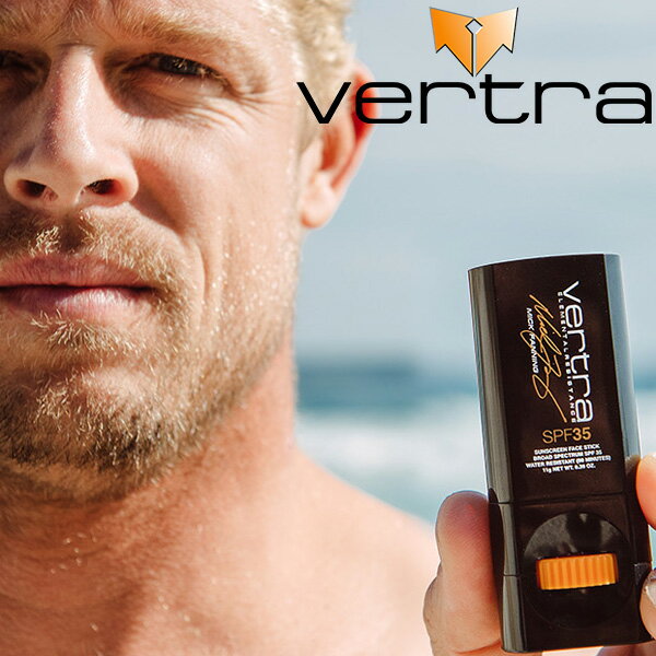 日焼け止め VERTRA バートラ MICK FANNING SIGNATURE FACE STICK SPF 35 ミックファニング フェイススティック UVカット サーフィン メール便対応