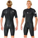 2024継続モデル RIPCURL E3 FREELITE 2MM SHORT SLEEVE BACK ZIP SPRING WFPOSM / リップカール フ...