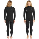 2024 VOLCOM WOMENS MODULATOR 3/2mm LONG SLEEVE CHEST ZIP FUULLSUIT O9512304 / ボルコム モジュレーター ロングスリーブチェストジップ フルスーツ 3mmx2mm ウェットスーツ サーフィン ジャージ 春秋用 レディース 海外モデル