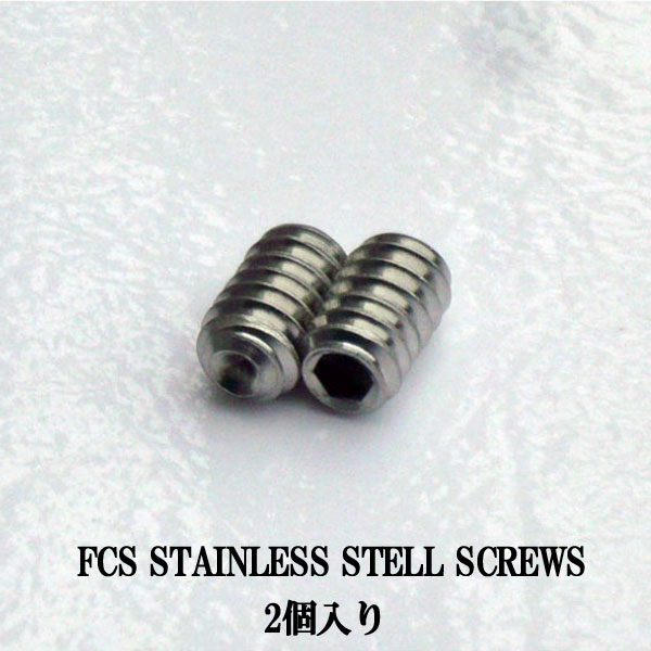 FCS フィン スクリューネジ STAINLESS STELL SCREWS /2個入り サーフィン メール便対応 SUP サップ