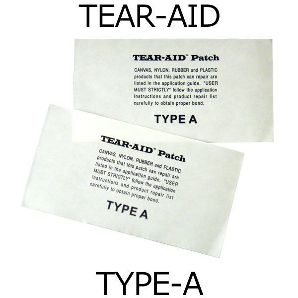TEAR-AID / ティアエイド TYPE-A 2枚セット リペア用品 サーフィン メール便対応