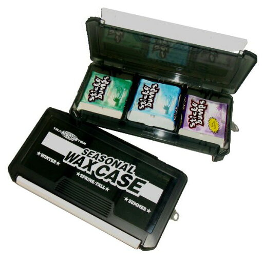 TRANSPORTER / トランスポーター シーズナルワックスケース BK ワックス収納ケース サーフィン TRANSPORTER / トランスポーター シーズナルワックスケース BK ワックス収納ケース サーフィン