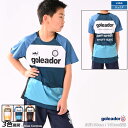 ゴレアドール JrプラクティスTシャツ [g-2539k ジュニア4Cコンビネーションサイドメッシュプラクティス シャツ] goleador フットサル ウェア 【ネコポス対応】【単品商品】